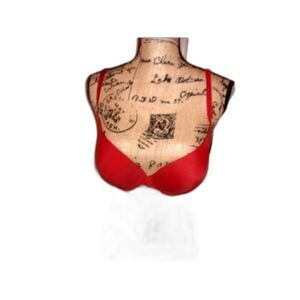 Youmita 38C Red Coverage Bra NWT